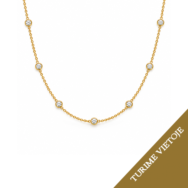 Koljė su briliantais "Carmella" 0,43 ct