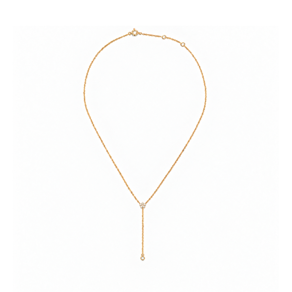 Koljė su briliantais "Fiorita" 0,13 ct