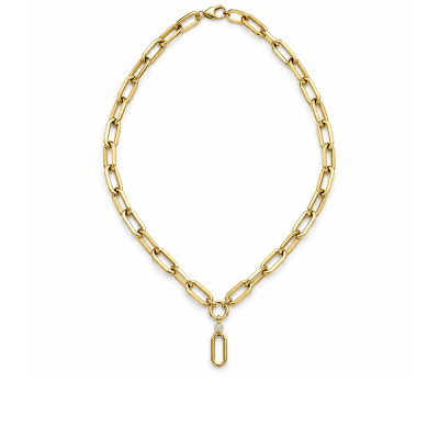 Koljė su briliantu "Nola" 0,06 ct