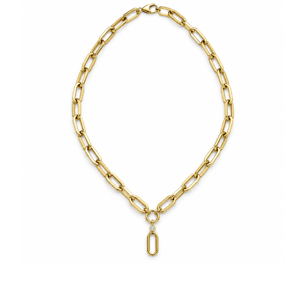 Koljė su briliantu "Nola" 0,06 ct
