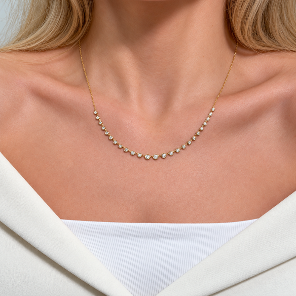 Koljė su briliantais "Maestà" 0,58 ct