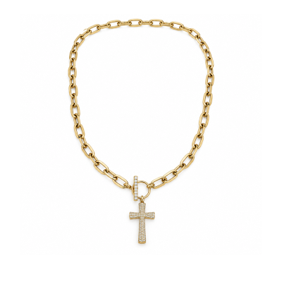 Koljė su briliantais "Bellune" 0,43 ct