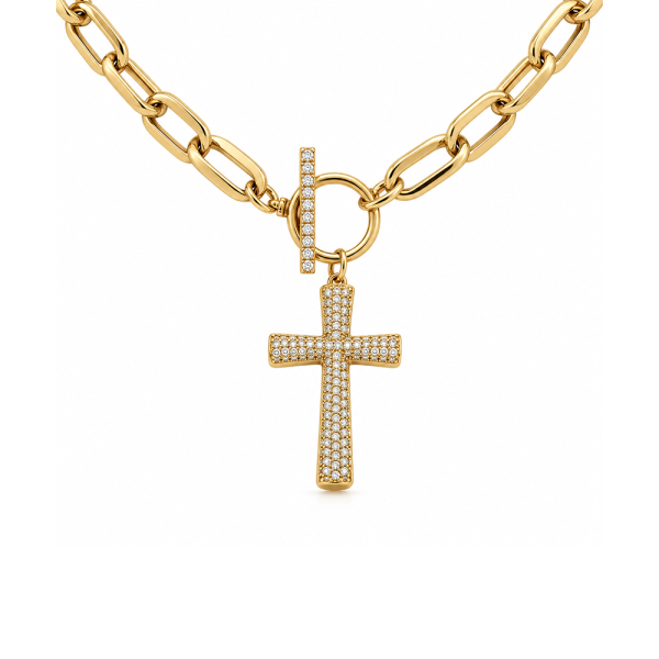 Koljė su briliantais "Bellune" 0,43 ct