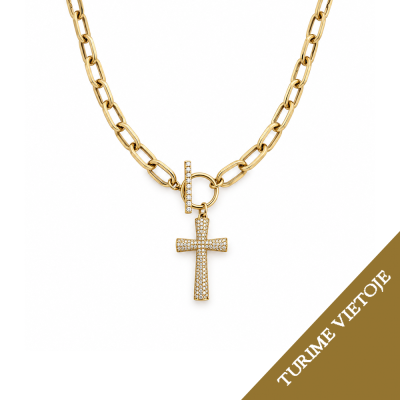 Koljė su briliantais "Bellune" 0,43 ct