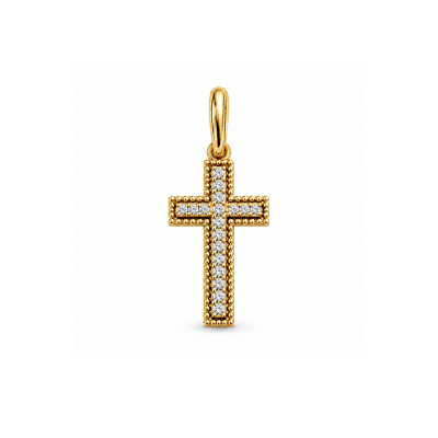 Pakabukas su briliantais "Sacrée" 0,06 ct