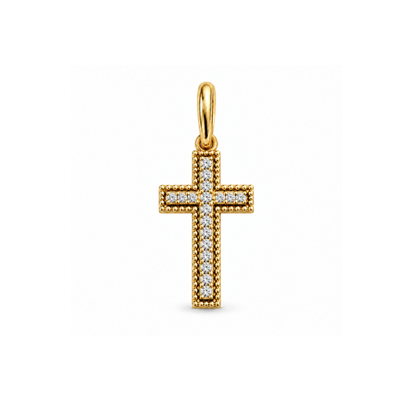 Pakabukas su briliantais "Sacrée" 0,06 ct