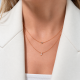 Koljė su raide "J" 0,05 ct