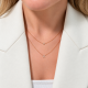Koljė su raide "K" 0,06 ct