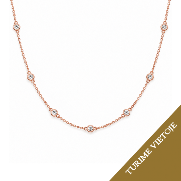 Koljė su briliantais "Carmella" 0,60 ct