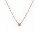 Koljė su briliantu "Minella" 0,04 ct