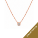 Koljė su briliantu "Minella" 0,04 ct
