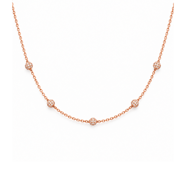 Koljė su briliantais "Bolla" 0,30 ct