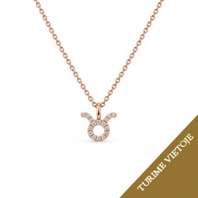 Zodiakas "Tauras" 0,03 ct