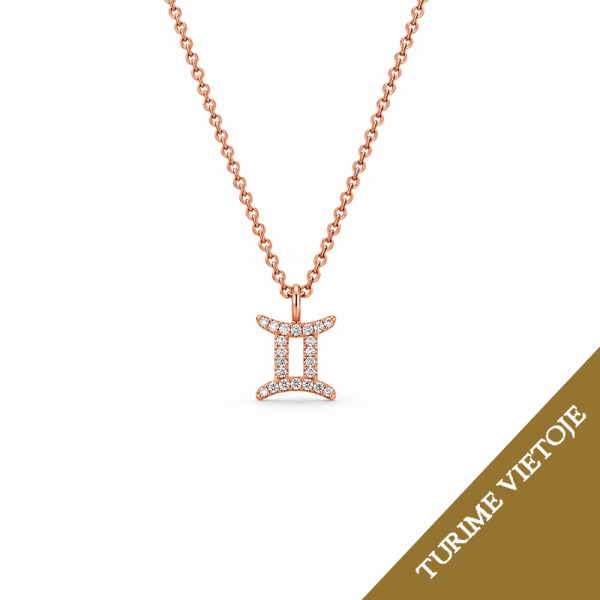 Zodiakas "Dvyniai" 0,04 ct