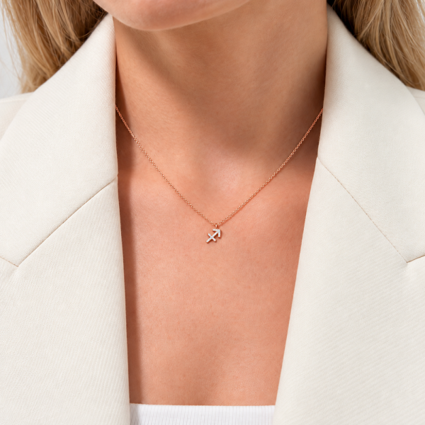 Zodiakas "Šaulys" 0,04 ct