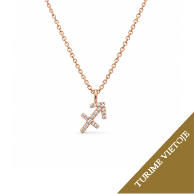 Zodiakas "Šaulys" 0,04 ct