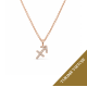 Zodiakas "Šaulys" 0,04 ct