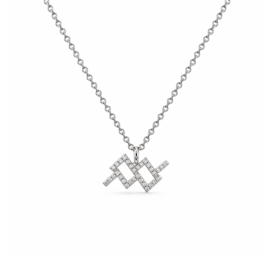 Zodiakas "Vandenis" 0,06 ct