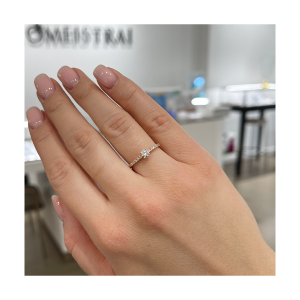 Sužadėtuvių žiedas "Cesarina" 0,34 ct