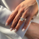 Sužadėtuvių žiedas "Elaya" 1,33 ct