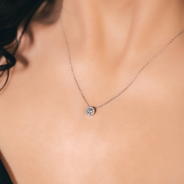 Koljė "Holly" su 0,28 ct briliantais 