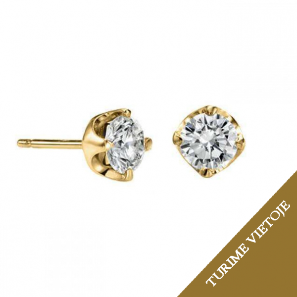 0,40 ct auskarai su briliantais "Elegant"