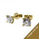 0,60 ct auskarai su briliantais "Klasika"
