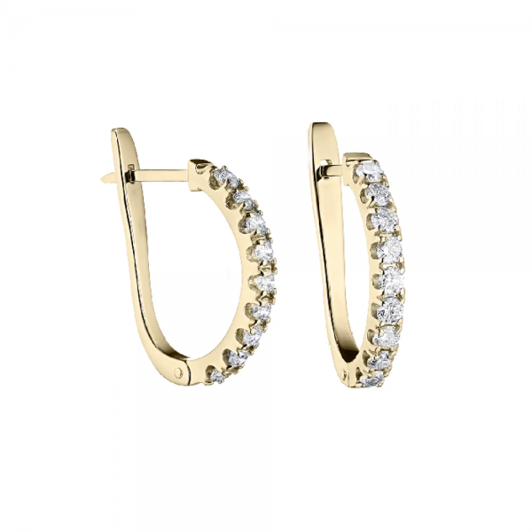 0,36 ct auskarai su briliantais "Jessica"