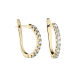 0,36 ct auskarai su briliantais "Jessica"