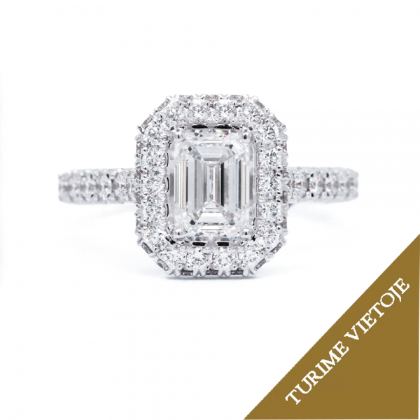 Sužadėtuvių žiedas "Elizabeth" 1,74 ct