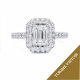 Sužadėtuvių žiedas "Elizabeth" 1,74 ct