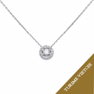 Koljė "Holly" su 0,28 ct briliantais 