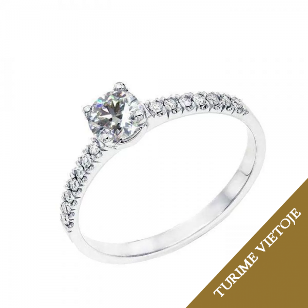 Sužadėtuvių žiedas "Cesarina" 0,34 ct