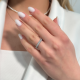 1,44 ct žiedas su briliantais "Norna"