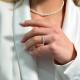 1,44 ct žiedas su briliantais "Norna"