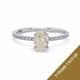 Žiedas su 1,18 ct deimantais