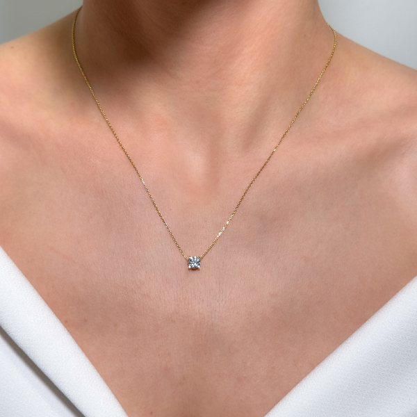Koljė su briliantu "Kloe" 0,50 ct 