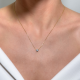 Koljė su briliantu "Kloe" 0,50 ct 