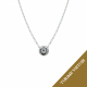 0,05 ct grandinėlė su briliantu "Mia"