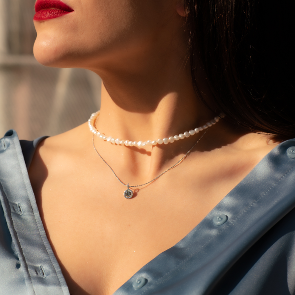 0,92 ct pakabukas su briliantais "Luxury"