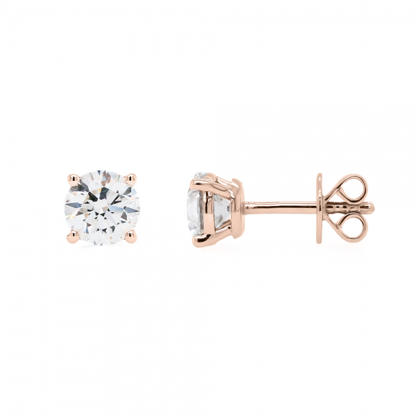 1,01 ct auskarai su briliantais "Aliné"