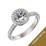 Sužadėtuvių žiedas "Arrosa" 1,20 ct 