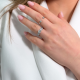 Sužadėtuvių žiedas "Takori" 0,75 ct 