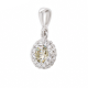 0,92 ct pakabukas su briliantais "Luxury"