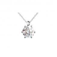 Pakabukas su briliantu "Rosa" 0,40 ct
