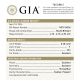 Platininis žiedas "Vivi" 0,40 ct