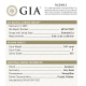Žiedas "Kornelia" su Emerald cut deimantu 0,49 ct 