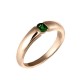 Žiedas su smaragdu "Lyra"