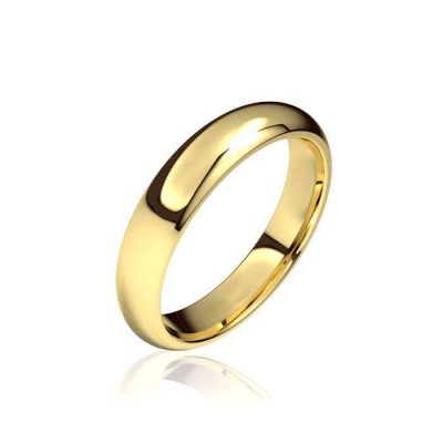 4 mm klasikinis vestuvinis žiedas