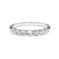 Žiedas su briliantais "River 0,50 ct"